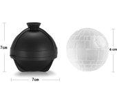 Food Grade No Plastic 3D Baseball Silicone Sphere Ice Ball Maker Easy Release Golf-shaped ice hockey with Built-in Funnel