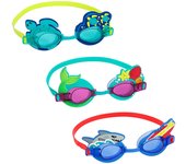 Bestway Gafa Natacion Infantil Correa Silicona Set 3 Pzs +3 Años Playa y Piscina 21074