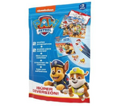 Bolsa de Actividades Patrulla Canina, 2 Puzles Progresivos + 2 Puzles + Libro Colorear + Hojas con Adhesivos + Colores, Niños, Niñas, Infantil, Paw Patrol, 21 x 4 x 15 cm. Kiglam