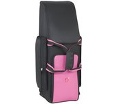 estuche fagot acolchado med: 66x21x21x10 cm. ref.8400 fsh (negro y fucsia)