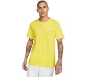 Camiseta Nike M Nsw Club Amarillo T Shirt Maglietta Ar4997-718