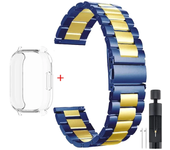 Case+ Metal Strap For Redmi Watch 5 Active TPU Soft Case For Xiaomi Redmi Watch 5 Lite Men Stainless Steel Watchband Correa