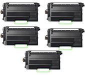 5 Tóner compatibles Brother TN3600XXL / TN‑3600 XXL – 11 000 copias al 5 % cobertura – DCP‑L5510DW, HL‑L5210DN/DW/15, L6210DW, L6410DN, MFC‑L5710DN/DW, L6710DW, L6910DN     Cartucho de tóner compatible con impresoras láser monocromo Brother.  Refe