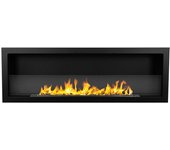 Chimenea de Bioetanol empotrada en la comparación biochimenea 120x40 FUROR 120