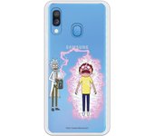 Funda original compatible con Samsung Galaxy A20E - Rick y Morty Rayo