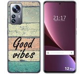Funda Silicona para Xiaomi 12 Pro 5G diseño Madera 01 Dibujos
