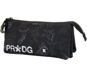 PRO-DG Tricks Estuche Portatodo Triple ECO, Negro