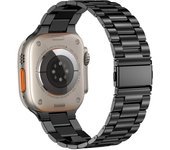 Stainless Steel Strap For Apple Watch Ultra 2 Band 49mm smart watch Metal Bracelet iwatch 9 8 7 6 3 SE 45mm 41mm 38mm 40mm 44mm