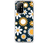 Funda Silicona Antigolpes para Oppo A94 5G diseño Flores 08 Dibujos