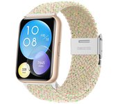 Nylon band for HUAWEI watch fit 2 strap watchband accessories braided solo loop correa bracelet for HUAWEI watch fit2 new band