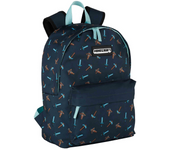 Mochila Americana Minecraft Pica Pica  Adaptable A Carro. Portalaptop.41 X 31 X 13.5 Cm. (Toybags T433-918)