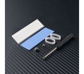 M.2 NVME NGFF 2280 SSD Cooler For PS5 PC Laptop M.2 NVME Heatsink Aluminum Solid State Hard Disk Radiator