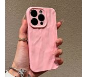 Soft Silicone Phone Case For iPhone16 15 14 13 12 11 Pro Max X Xs XR Max  Candy Bumper Fold Pattern Cover