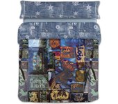 LOIS  Juego Nórdico de 3 Piezas - Juego Nórdico Modelo LABELS - Juego Nórdico Tacto Extrasuave, Elegante + Confort y Estilo para tu dormitorio - Juego Nórdico Ideal para todas las estaciones