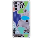 Funda compatible con Samsung Galaxy A32 5G - garden collage