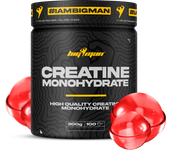 BIGMAN  PACK CREATINA MONOHIDRATO 300gr, 200 MESH + REGALOS  INCREMENTA RESISTENCIA  POTENCIA LOS EFECTOS DE LOS ENTRENAMIENTOS  CRECIMIENTO MUSCULAR