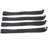 1/4Pcs Soft Loop Tie Down Straps Ratchet Towing Cargo ATV UTV Motorcycle 600LBS