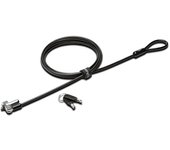 Kensington K64440WW - Candado con Llave N17 de portátil para Dispositivos DELL, Negro