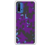Funda compatible con Xiaomi Redmi 9T/Pocophone M3 - Militar Rosa