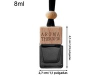 Car Air Freshener Diffuser Bottle Ornaments 8ml Auto Rearview Mirror Diffuser Perfume Pendant Fragrance Diffuser Empty Bottle
