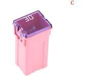 1Pcs Mini Square Fuse 20A 30A 40A 50A 60A Set Automotive Car Fuse with Plastic Box Assortment Auto Fuse