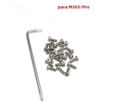 1 Set Bottom Battery Cover Stainless Steel Metal Screws for Xiaomi Mijia M365 and Pro Electric Scooter Repair Parts