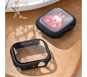 Tempered Glass Screen Protector Case Cover For Apple Watch Series 9 8 7 6 5 4 3 2 SE 45MM 41MM 42MM 38MM 40MM 44MM Accessories