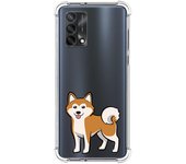 Funda Silicona Antigolpes para Oppo A74 4G diseño Perros 02 Dibujos