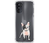 Funda Silicona Antigolpes para Motorola Moto G52 4G diseño Perros 06 Dibujos