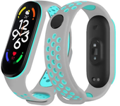 Watchband For Xiaomi Mi Band 7 NFC smartwatch Correa miband7 Silicone Air-Hole Sport Wrist bracelet on Mi band 6 5 4 3 7 8 strap