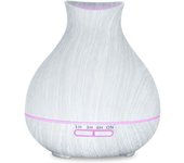 Essential Oil Diffuser 550 ml, Aroma Diffuser with Timer for Office, Home, Automatic Shut-off When There is No Water, Aromatherapy Function, 7 Lights Changing Brown