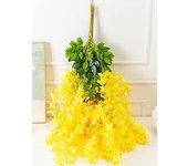 12pcs Artificial Flowers Hanging Wisteria Faux Flowers Garland Silk Vine Rattan Long String Home Outdoor Wedding Party Decor