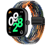 Braided Solo Loop For Redmi Watch 4 Magnetic Buckle Strap Watchband  For Xiaomi mi Band 8 Pro Adjustable Bracelet Wristband Band