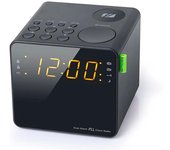 MUSE M-187 CR Black / Radio despertador