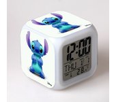 Reloj despertador digital para niños with 7 Luces LED que camifan de color (badería no incluida)