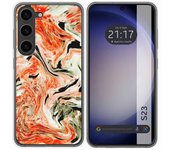 Funda Silicona para Samsung Galaxy S23 5G diseño Mármol 12 Dibujos