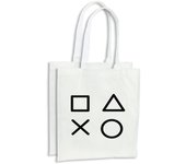 MERCHANDMANIA PACK CON 4 BOLSAS simbolos videojuegos consola mando famosos compra cocina adorno