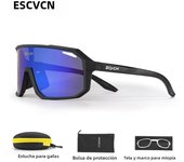 SCVCN Men Women Outdoor Sports Photochromic Cycling Sunglasses Male MTB Bicycle Glasses  Road Running Fishing Goggles With Case