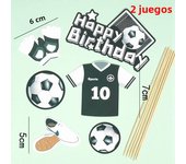 Soccer Birthday Cake Topper Happy Birthday Cake Topper Baby Shower Football Party Boy Birthday Decoration Man Soccer Cake Party