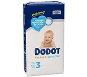 Dodot Sensitive Talla 3 Pañales 6-10 Kg 56 U