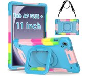 Funda con 360 ° de Rotación Soporte Protector Irumble Funda para Samsung Galaxy Tab A9 Plus 11 2023/2024