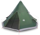 vidaXL Tienda de Campaña Tipi para 4 Personas Impermeable Toldo Carpa Color Azul,  orange,  Verde y mas