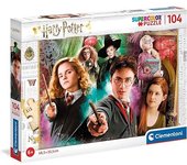 Clementoni - Puzzle infantil Harry Potter 104 piezas, puzzle infantil, a partir de 6 años (25712)