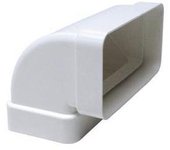 Codo recto horizontal.110x56-90g-103 pvc