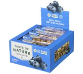 Barrita de Frutos Secos y Arandanos Sin Gluten Bio Vegan 16uds Taste Of Nature