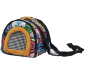 Small Pet Carrier Breathable Hamster Travel Bag Sugar Glider Cage Guinea Pig Pet Carrier Rabbit Ferret Bunny Parrot Slings Bags
