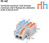 10/30/50 PCS Mini Fast Wiring Cable Connectors Universal Compact Splitter Electrical Conductors Push-in Home Terminal Block