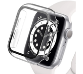 Tempered Glass+cover For Apple Watch Accessories 45mm 41mm 44mm 40mm 42mm Screen Protector Apple watch Case serie 9 4 5 6 SE 7 8