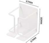 Soporte de Maquinaria de afeitar resistente al Agua, adhesivo Fuerte, estante de almacenamiento de Maquinaria de afeitar,
