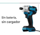 Llave de Impacto Inalámbrica Profesional - 500Nm de Torque, Batería Li-Ion1500AH - Ideal para Talleres Mecánicos y Reparación de Coches
